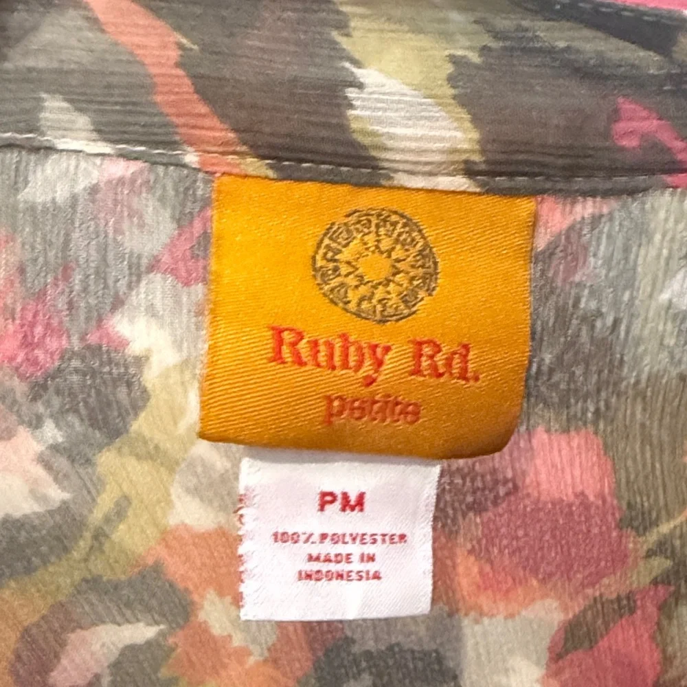 Ruby Rd. Multicolor Abstract Blouse - Picture 2 of 7